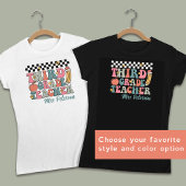 T-shirt Professeur de 3e année Retro personnalisé