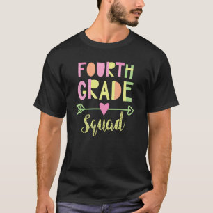 T-shirt Professeur de 4e année Équipe d'enseignants Drôle