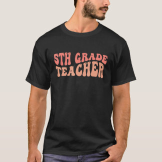 T-shirt Professeur de 5e année