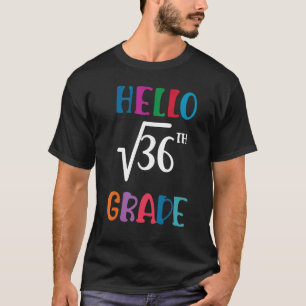 T-shirt Professeur de 6e année C'est une bonne journée pou
