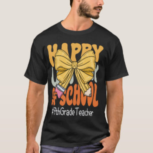 T-shirt Professeur de 7e année Heureux Dernier jour d'écol
