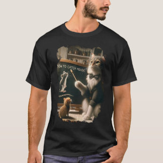 T-shirt professeur de chat