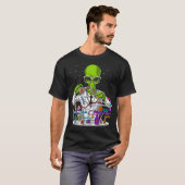 T-shirt Professeur de chimie extraterrestre (Devant entier)