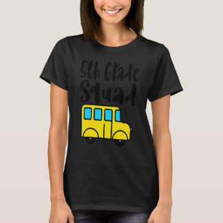 T-shirt Professeur de cinquième année, premier jour d'écol