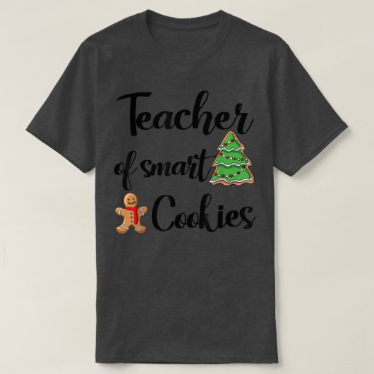 T-shirt Professeur De Cookies Intelligents Aimer Baking Wo (Design devant)