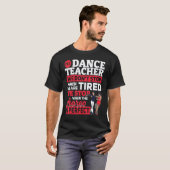 T-shirt Professeur de danse de Choreo Danseur Danse (Devant entier)