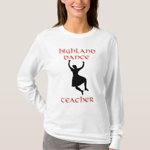 T-shirt Professeur de danse highland écossaise