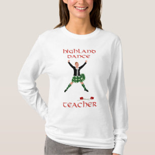 T-shirt Professeur de danse highland écossaise