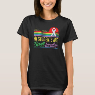 T-shirt Professeur de dyslexie Sensibilisation Thérapie de