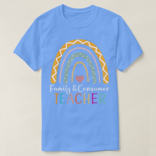 T-shirt Professeur de Facteurs en sciences de la famille e (Design devant)
