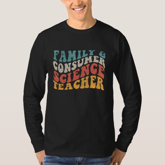 T-shirt Professeur De Facteurs Scientifiques Familiaux Et (Devant)