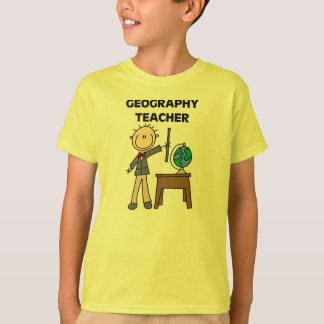 T-shirt Professeur de géographie