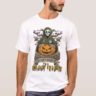 T-shirt Professeur de géologie Tu ne peux pas m'effrayer H