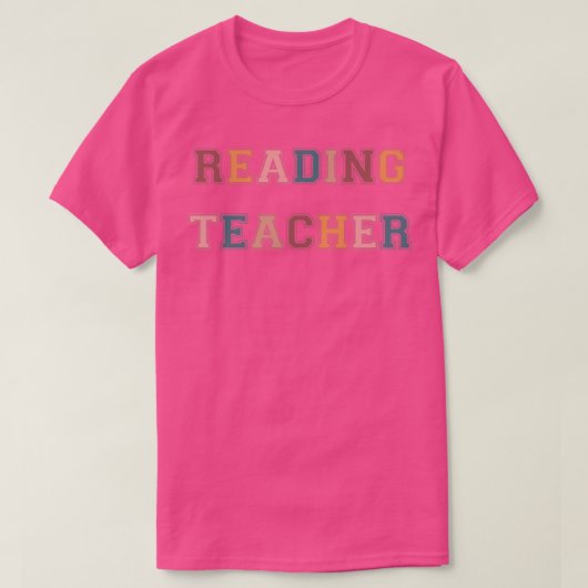 T-shirt Professeur de lecture 1 1 (Design devant)