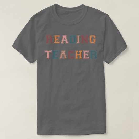 T-shirt Professeur de lecture 5 (Design devant)