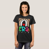 T-shirt Professeur de lecture Interventionniste Spécialist (Devant entier)