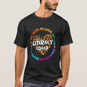 T-shirt Professeur de lecture Leopard Spécialiste Entraîne
