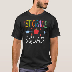 T-shirt Professeur de l'équipe de 1re année Élève Rentrée