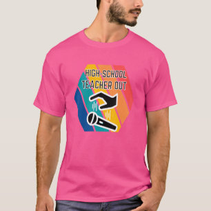 T-shirt Professeur de lycée dehors Micro Tombe Appréciatio