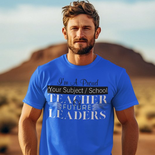 T-shirt Professeur de lycée des futurs leaders Professeur 