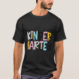 T-shirt Professeur de maternelle Premier jour d'école Past
