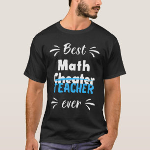 T-shirt Professeur de mathématiques