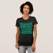 T-shirt professeur de mathématiques algebra geek (Devant entier)