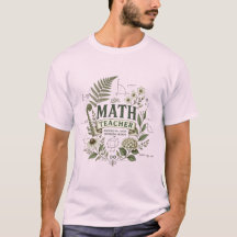 Professeur de mathématiques botanique vintage ancr
