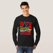T-shirt Professeur de mathématiques comme d'autres enseign (Devant entier)