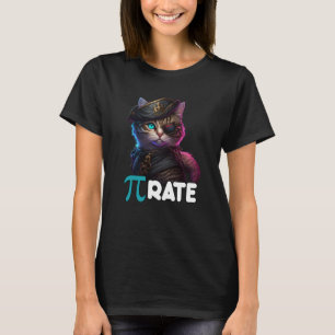 T-shirt Professeur de mathématiques de la science de chat