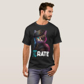 T-shirt Professeur de mathématiques et de sciences de la j (Devant entier)