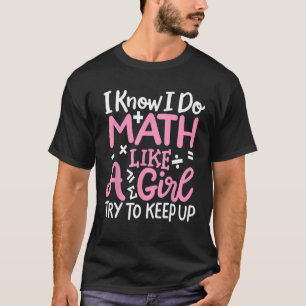 T-shirt Professeur de mathématiques Étudiant en mathématiq