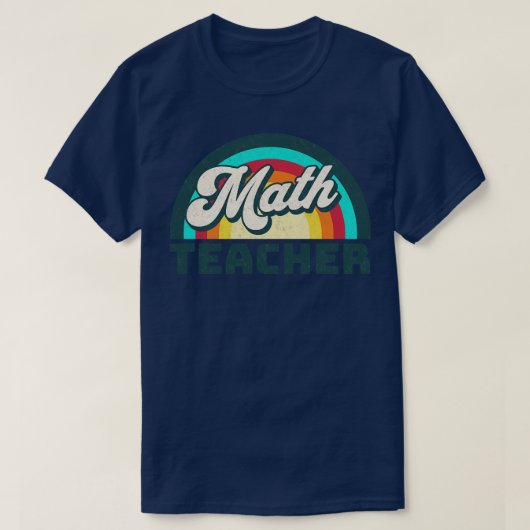 T-shirt Professeur de mathématiques Funny Enseignant de ma (Design devant)
