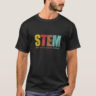 T-shirt Professeur de mathématiques STEM Science Technolog