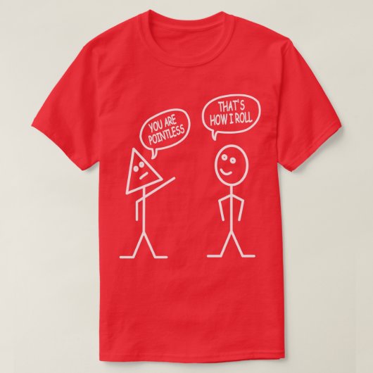 T-shirt Professeur de mathématiques Vous êtes sans point T (Design devant)