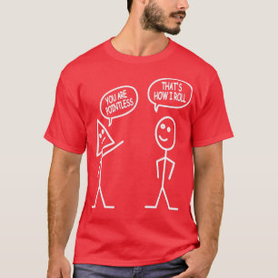 T-shirt Professeur de mathématiques Vous êtes sans point T