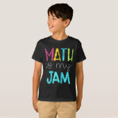 T-shirt Professeur De Maths De Retour À L'École (Devant entier)