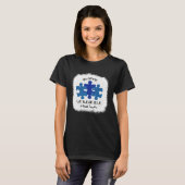 T-shirt Professeur de maths Professeur Sensibilisation à l (Devant entier)