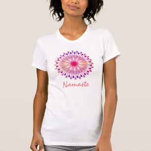T-shirt Professeur de méditation de yoga de fleur de Lotu