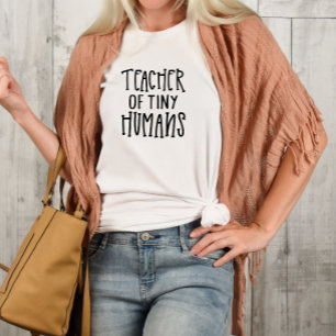 T-shirt Professeur de minuscules humains Educateurs de la