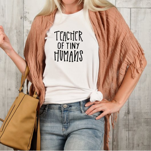T-shirt Professeur de minuscules humains Educateurs de la 
