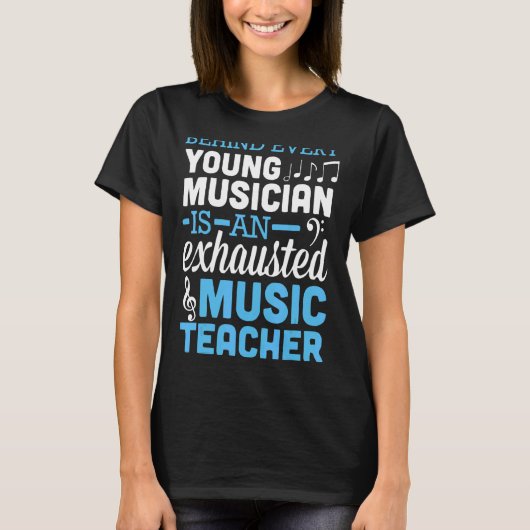 T-shirt Professeur de musique (Devant)