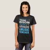 T-shirt Professeur de musique (Devant entier)
