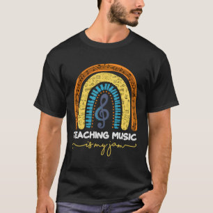 T-shirt Professeur De Musique Enseigner La Musique Est Ma