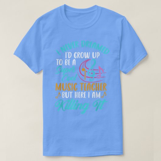 T-shirt Professeur de musique Funny pour professeur de mus (Design devant)