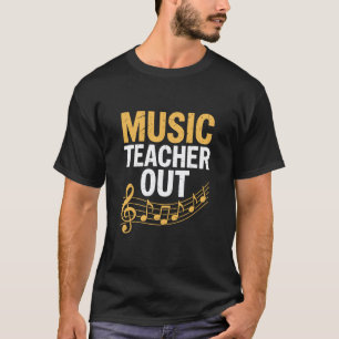 T-shirt Professeur de Musique Parti, Professeur de Musique