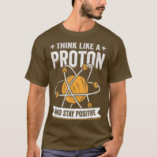 T-shirt Professeur de physique en chimie protonique