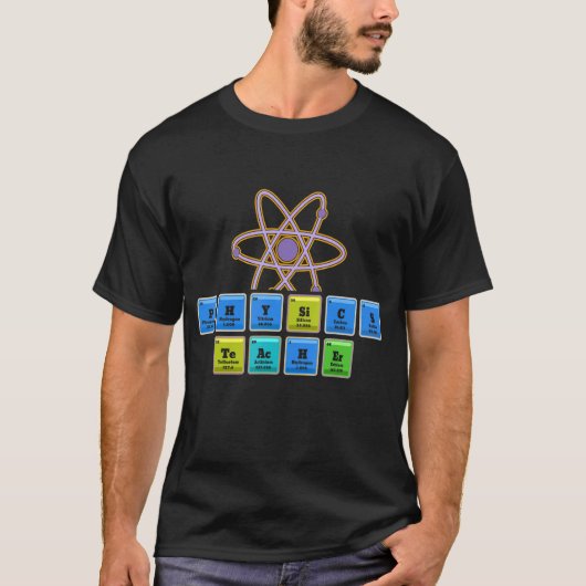 T-shirt Professeur de physique Professeur de sciences phys (Devant)