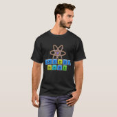T-shirt Professeur de physique Professeur de sciences phys (Devant entier)