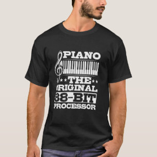 T-shirt Professeur de piano Amoureux de la musique Pianist